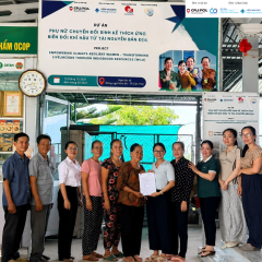 HTX Nông ngư Hòa Đê chính thức ký kết hợp đồng triển khai 6 mô hình sinh kế tuần hoàn